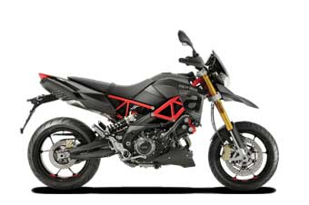 APRILIA SMV 900 DORSODURO uitlaat