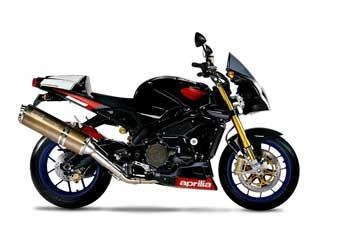 Aprilia RSV1000 Tuono uitlaat