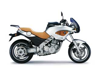 BMW F 650 CS uitlaat