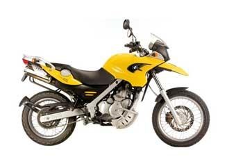 BMW F 650 GS uitlaat