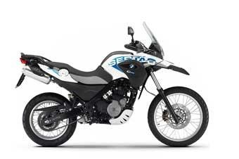 BMW G 650 GS uitlaat