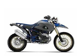 BMW HP2 Enduro uitlaat