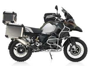 BMW R 1200 GS Adventurer uitlaat
