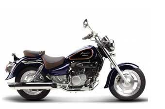 Hyosung GV 125 uitlaat