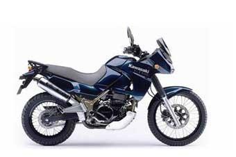 Kawasaki KLE 500 uitlaat
