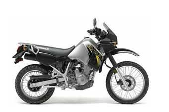Kawasaki KLR 600 uitlaat