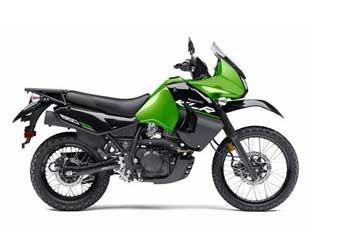 Kawasaki KLR650 uitlaat