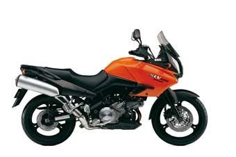 Kawasaki KLV 1000 uitlaat