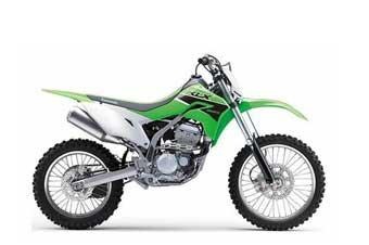 Kawasaki KLX 300 R uitlaat