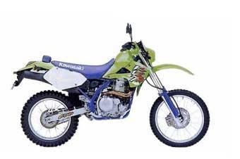 kawasaki klx650r uitlaat