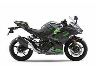 Kawasaki Ninja 400 uitlaat