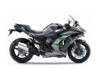 Kawasaki Ninja H2 SX uitlaat