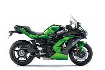 Kawasaki Ninja H2 uitlaat