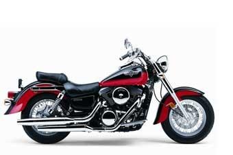 Kawasaki VN 1500 Classic uitlaat