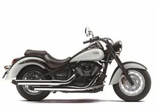 kawasaki VN 900 Classic uitlaat