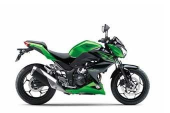 kawasaki Z 300 uitlaat