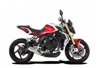 MV Agusta Brutale 675 uitlaat