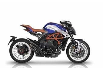 MV Agusta Dragster 800 uitlaat