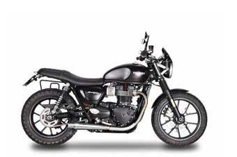 Triumph Street Twin 900 uitlaat
