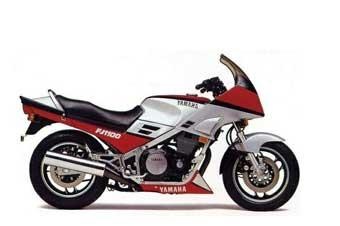 Yahama FJ 1100 uitlaat