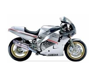 Yahama FZR 1000 Exup uitlaat