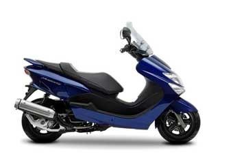 Yahama Majesty 125 uitlaat