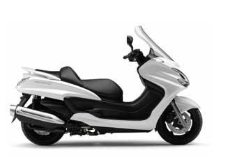 Yahama Majesty 400 uitlaat