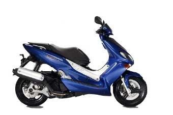 Yahama Maxter 125 uitlaat