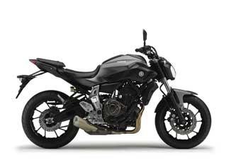 Yamaha MT-07 uitlaat