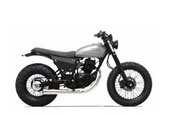 Yamaha TW 125 uitlaat