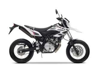 Yamaha WR 125 RX uitlaat