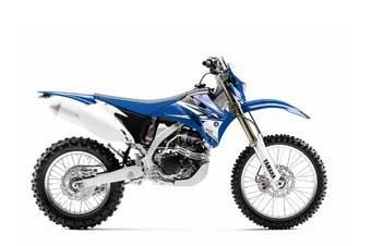 Yamaha WR 250 F uitlaat