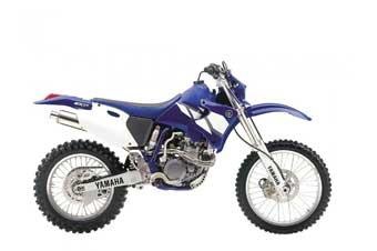 Yamaha WR426F uitlaat