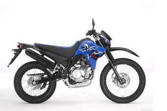 Yamaha XT 125 R 2005 uitlaat