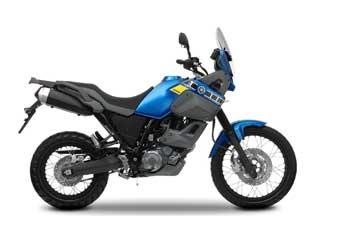 Yamaha XT 660 Z TÁâ°NÁâ°RÁâ° uitlaat