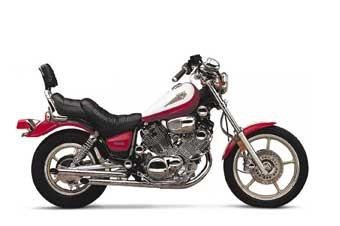 Yamaha XV 1000 Virago uitlaat