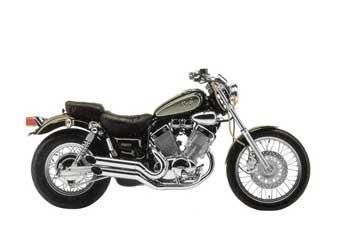 Yamaha XV 535 Virago uitlaat