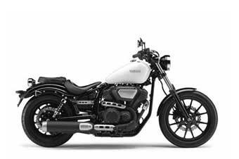 Yamaha XV 950  Racer uitlaat