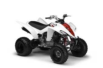 Yamaha Raptor YFM 350 R uitlaat