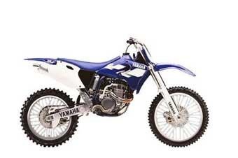 Yamaha YZ400F uitlaat