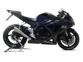 HP Corse Hydroform RVS Slip-on Einddemper met E-keur Suzuki GSX-R 600 2008-2010