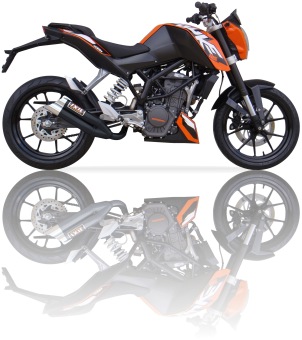 Ixil Hyperlow L3X Black KTM Duke 125 2011-2015