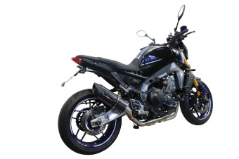 GPR Furore Evo4 Poppy Carbon Compleet Uitlaatsysteem met E-keur incl. Katalysator Yamaha MT-09 / FJ-09 2021 - 2023