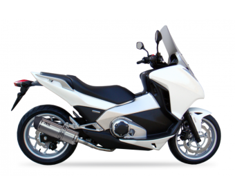 IXIL Hexoval Xtrem Evolution RVS Einddemper met Euro4 Keuring Honda Integra 750 2016 >