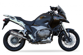 IXIL Hexoval Xtrem Evolution RVS Einddemper met E-keur Honda VFR 1200 X Crosstourer 2012 2016