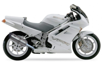 IXIL Hexoval Xtrem Evolution RVS Einddemper met E-keur Honda VFR 750 F 1990 1993