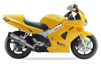 IXIL Hexoval Xtrem Evolution RVS Einddemper met E-keur Honda VFR 800 1998 - 2001