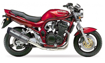 IXIL Hexoval Xtrem Evolution RVS Einddemper met E-keur Suzuki GSF 1200 Bandit 1996 2000