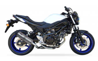 IXIL Hexoval Xtrem Evolution RVS Einddemper met Euro4 Keuring Suzuki SV 650 2016 >