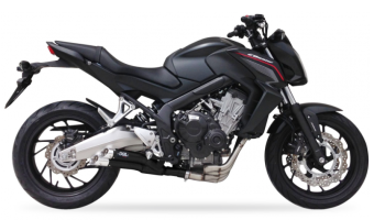 Ixil L3XB Hyperlow XL RVS Black Compleet Uitlaatsysteem met E-keur Honda CBR 650 R 2019 > 2020